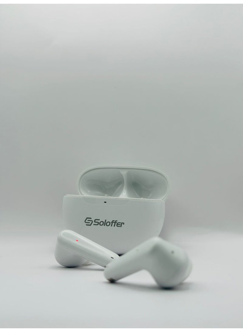 Soloffer SOLO-A10 True Wireless Earbuds | Bluetooth 5.3, Dual Driver & Type-C Fast Charging - Image 1